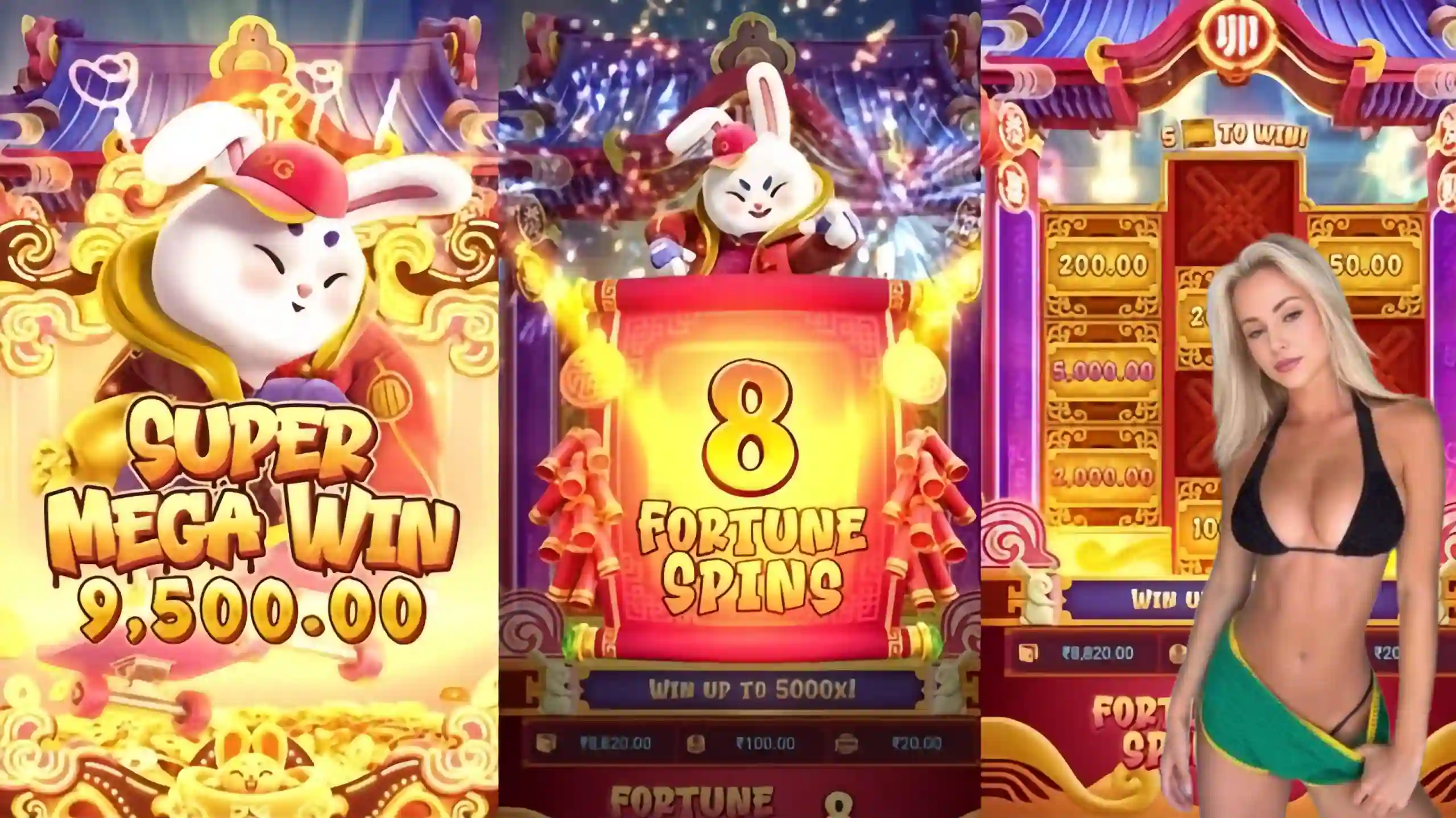 Wild Expansivo Fortune Rabbit bet585 - Coelho Dourado que Expande